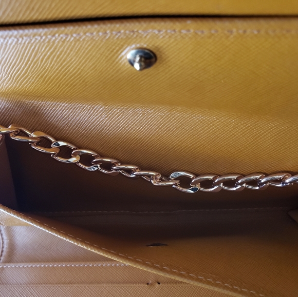 Authentic Louis Vuitton Monogram Canvas Mini Lin Long Wallet on chain - Picture 7 of 12